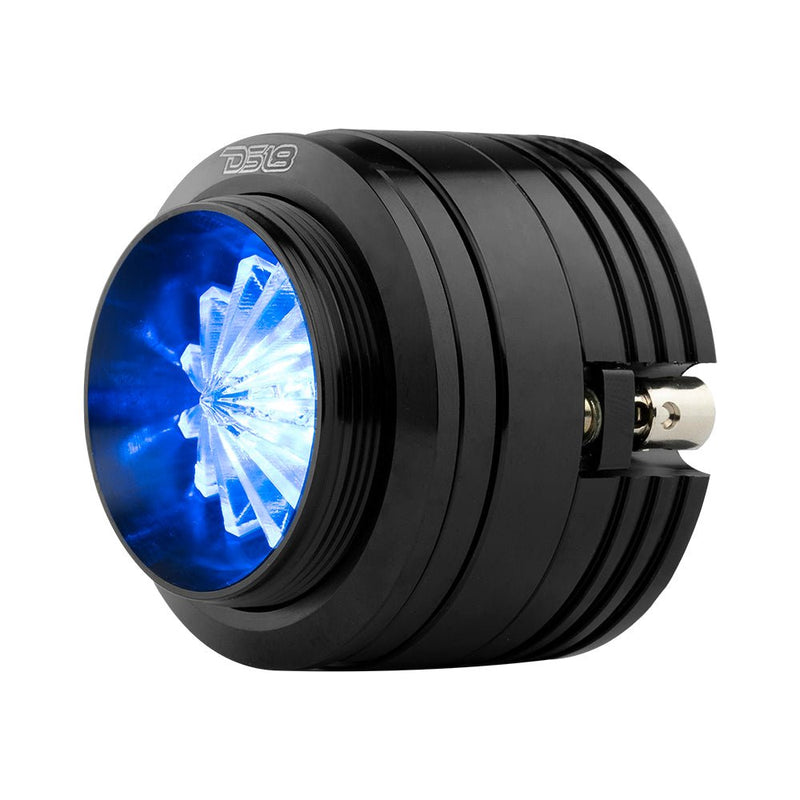 Load image into Gallery viewer, 1.6" Shallow High Compression Neodymium Super Bullet Tweeter 140 Watts 1" Polyether Ether Ketone 4-Ohm Vc With RGB LED Lights