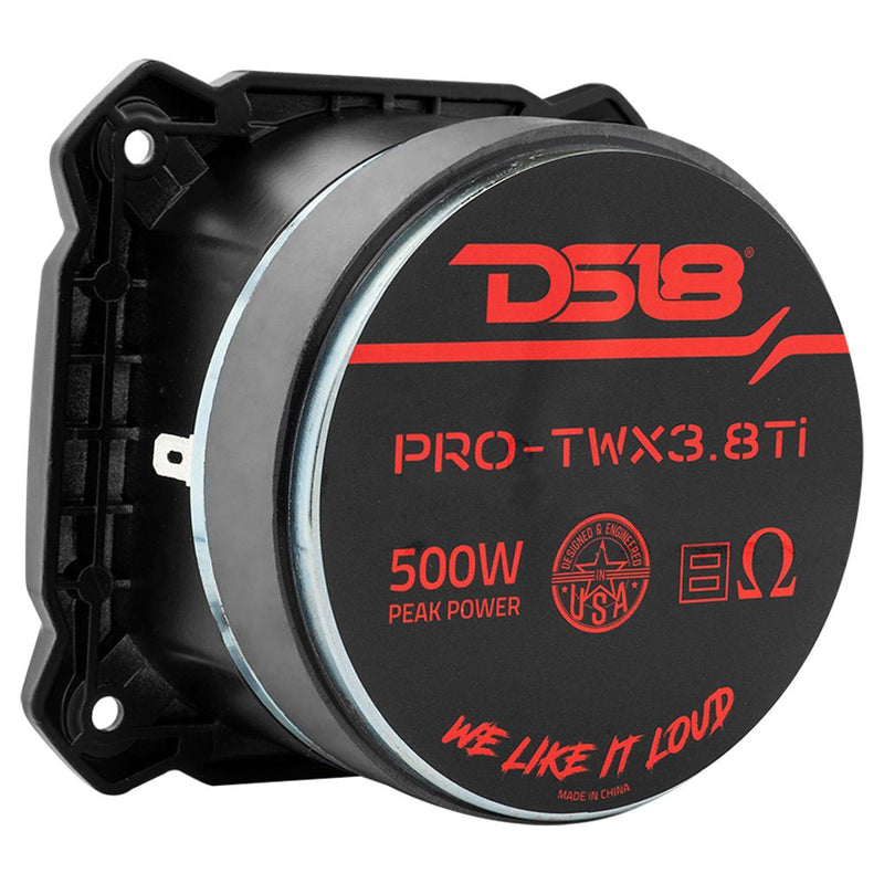 Load image into Gallery viewer, 3.8" Super Bullet Tweeter | 250W RMS 1.5" Titanium 8-Ohm Vc