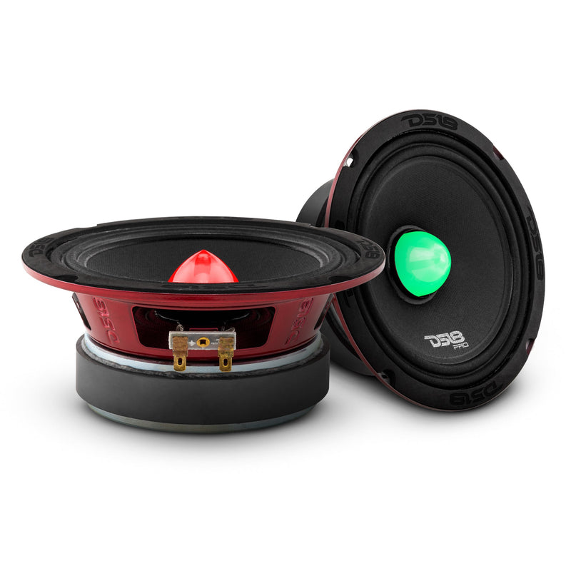Load image into Gallery viewer, PRO-X 6.5" Mid-Range Loudspeaker with RGB Light Bullet 250 Watts Rms 4-Ohm