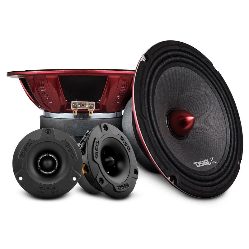 Load image into Gallery viewer, Pro Audio Loudspeakers & Tweeters Package - Pair PRO-X8.4BM + Pair of PRO-TW1X/BK
