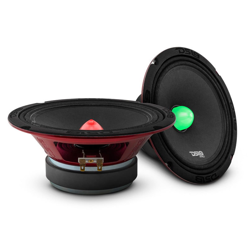 Load image into Gallery viewer, PRO-X 8" Mid-Range Loudspeaker with RGB Light Bullet 275 Watts Rms 4-Ohm
