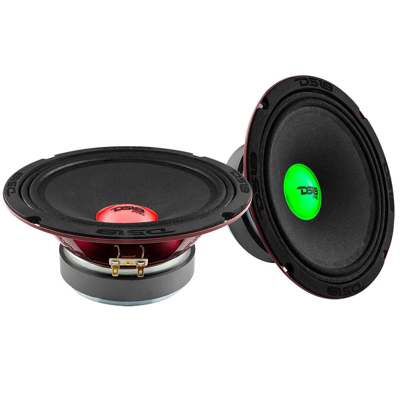 Load image into Gallery viewer, PRO-X 8" Mid-Range Loudspeaker with RGB Light Dust Cap 275 Watts Rms 4-Ohm