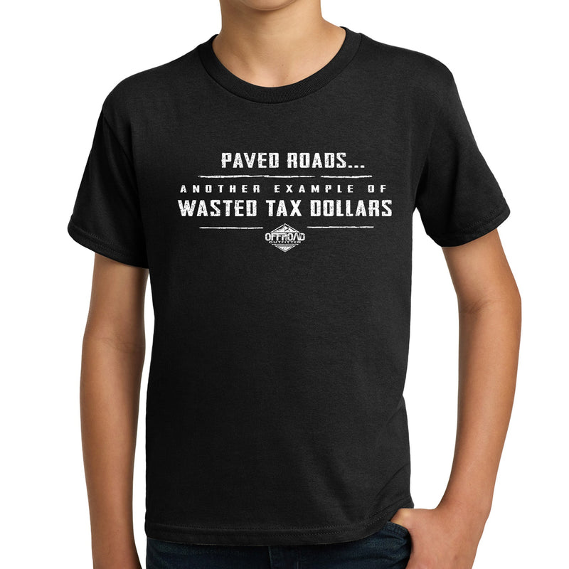 Load image into Gallery viewer, Paved Roads Youth T-Shirt