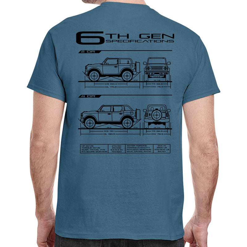 Load image into Gallery viewer, 6th Gen Blueprint T-Shirt