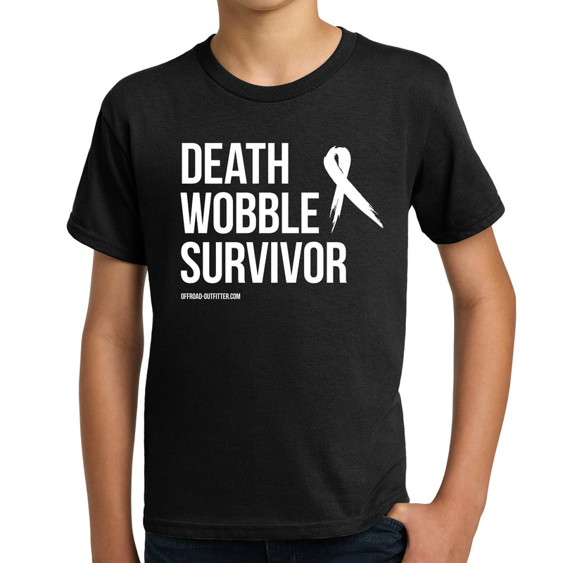 Load image into Gallery viewer, Death Wobble Survivor Youth T-Shirt