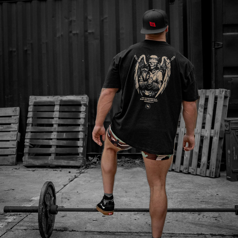 Load image into Gallery viewer, Righteous Falls Seven Times Men's T-Shirt