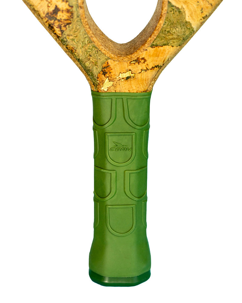 Load image into Gallery viewer, Cork Padel Racket Extreme Green + FREE Thermobag