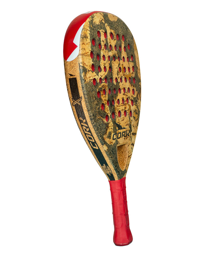 Load image into Gallery viewer, Cork Padel Racket Extreme Red + FREE Thermobag
