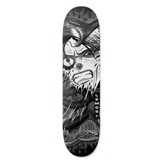 Primitive Lemos Snakes Skateboard Deck - 8.0″ Black