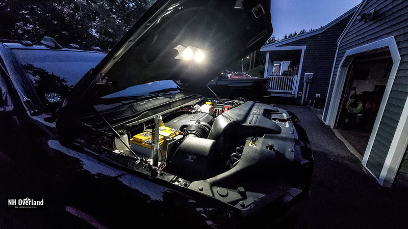 Load image into Gallery viewer, 17+ Superduty Hood Light Bracket