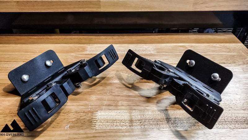 Load image into Gallery viewer, NH Overland Quick Fist Risers Inside Rack