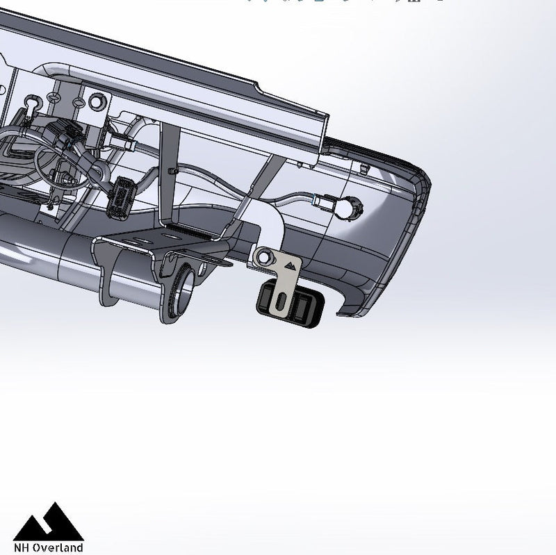 Load image into Gallery viewer, 19-23 Ford Ranger Rear Reverse Light Brackets