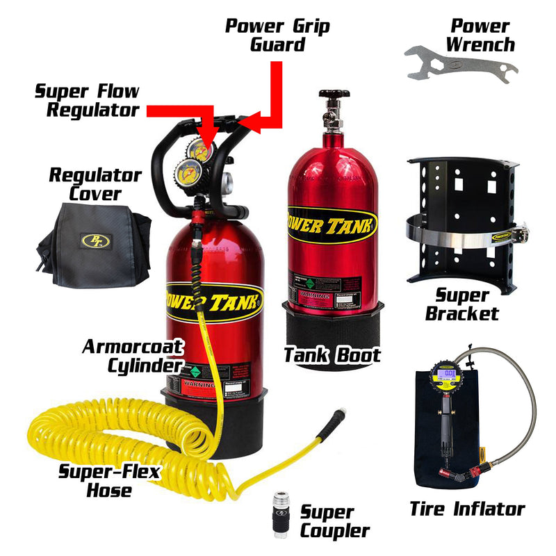 Load image into Gallery viewer, 10 lb Power Tank - Dual Bottle