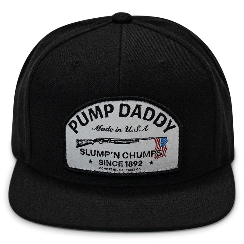 Load image into Gallery viewer, Pump Daddy Original Patch Flat Bill SnapBack Hat
