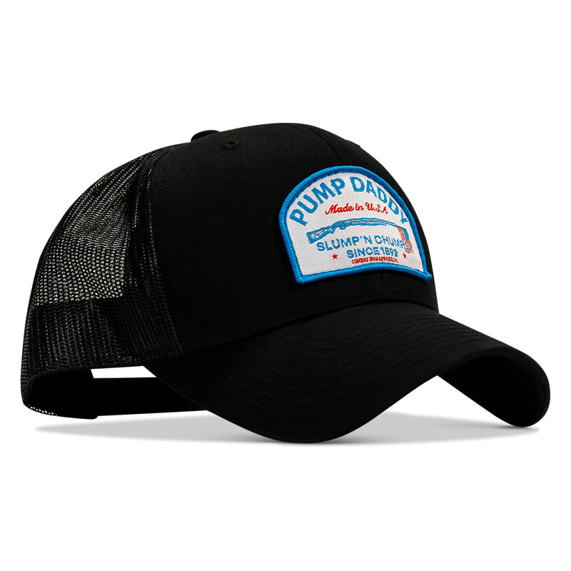 Load image into Gallery viewer, Pump Daddy Slump'n Chumps USA Patch SnapBack