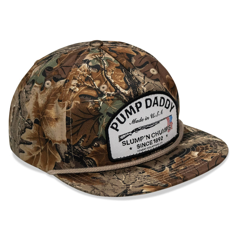 Load image into Gallery viewer, Pump Daddy Original Patch Flat Bill SnapBack Hat