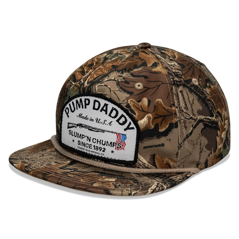 Load image into Gallery viewer, Pump Daddy Original Patch Flat Bill SnapBack Hat