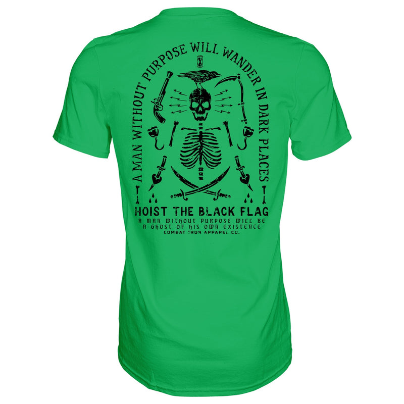 Load image into Gallery viewer, Hoist the Black Flag Skull & Bones Men's T-Shirt