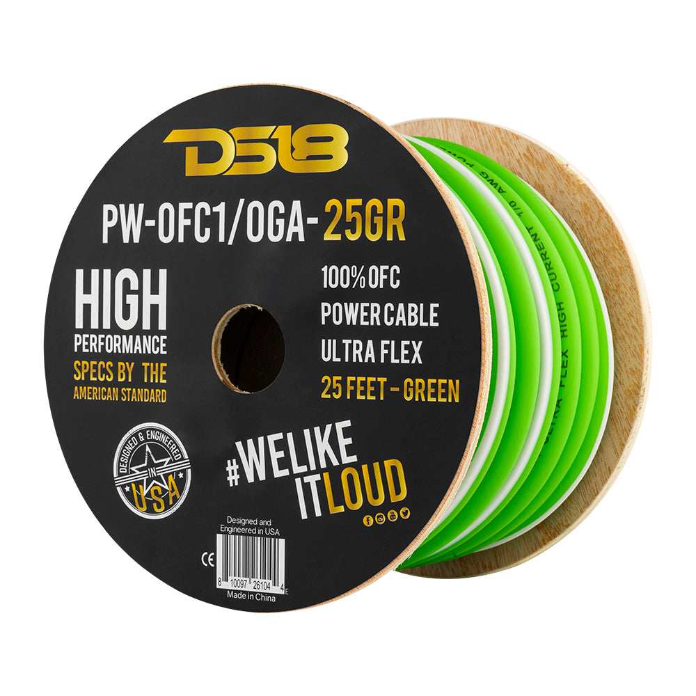 1/0-GA 100% OFC Ground, Power Cable, 25 Feet - Skoutley Outdoors LLC