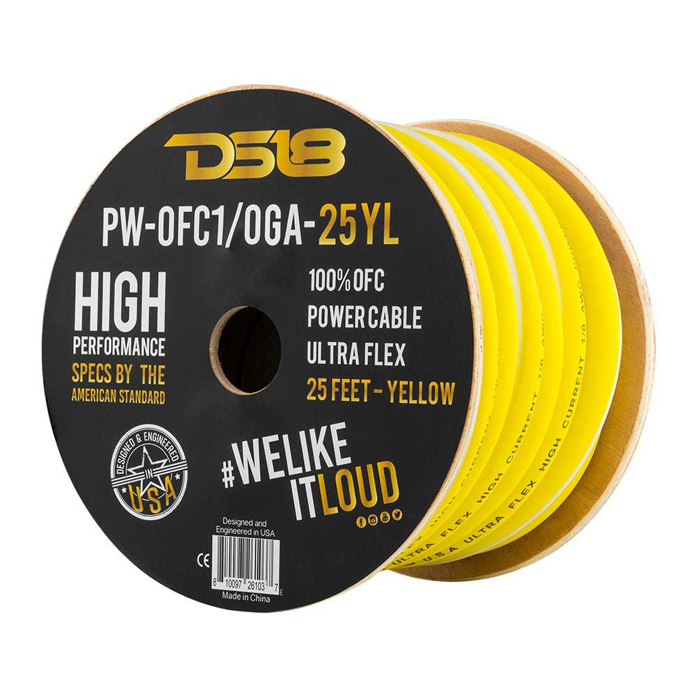 1/0-GA 100% OFC Ground, Power Cable, 25 Feet - Skoutley Outdoors LLC