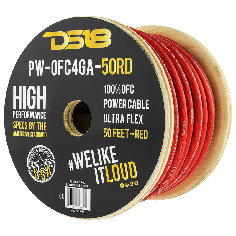 Load image into Gallery viewer, 4-GA 100% OFC Ground, Power Cable, 50 Feet