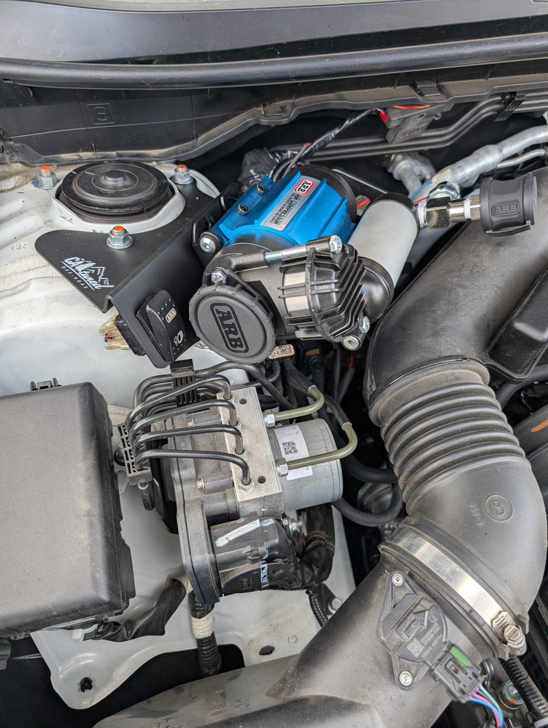 Load image into Gallery viewer, CAtuned Off-Road ARB Compact Air Compressor with Mount and Air Fitting Kit for Subaru Crosstrek