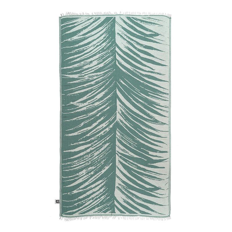 Load image into Gallery viewer, Palm - Turkish Beach Towel