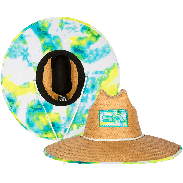 Palms Under Brim Straw Hat