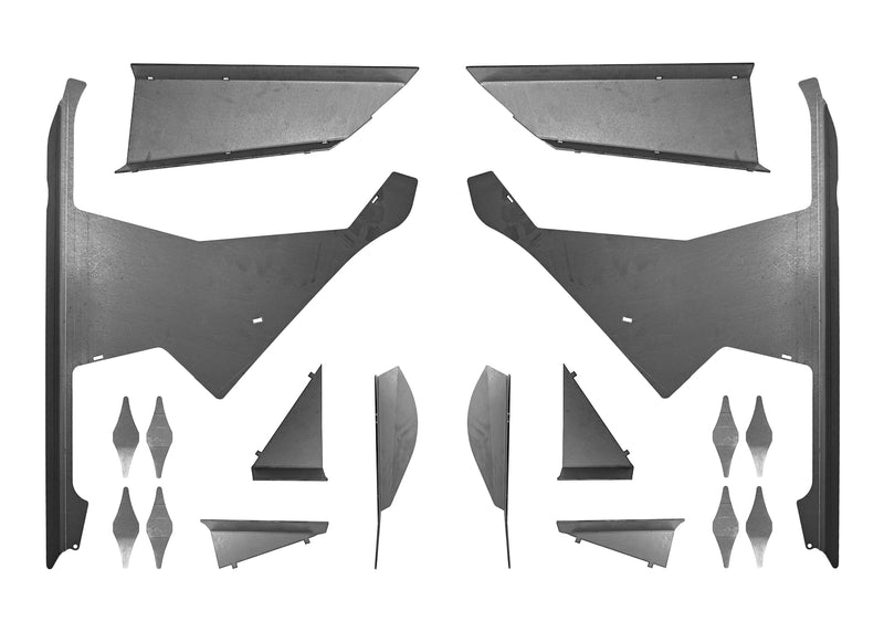 Load image into Gallery viewer, Can-Am Maverick R Lower A-Arm Weld-In Gusset Kit
