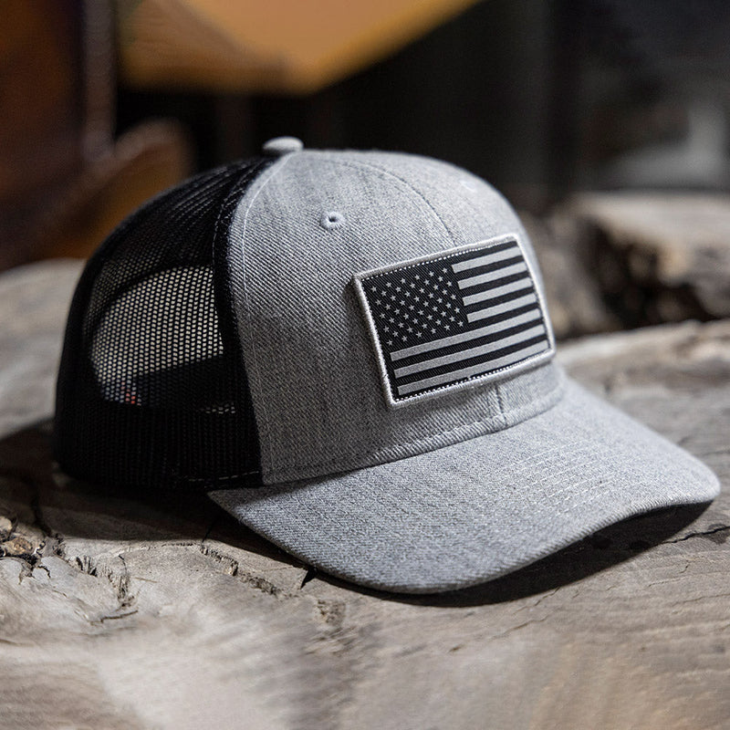 Load image into Gallery viewer, Riverside Reflective American Flag Cap Mesh Back