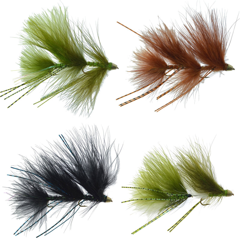 Load image into Gallery viewer, Circus Peanut Envy Articulated Streamers- 4 Colors - 4 - Size 6