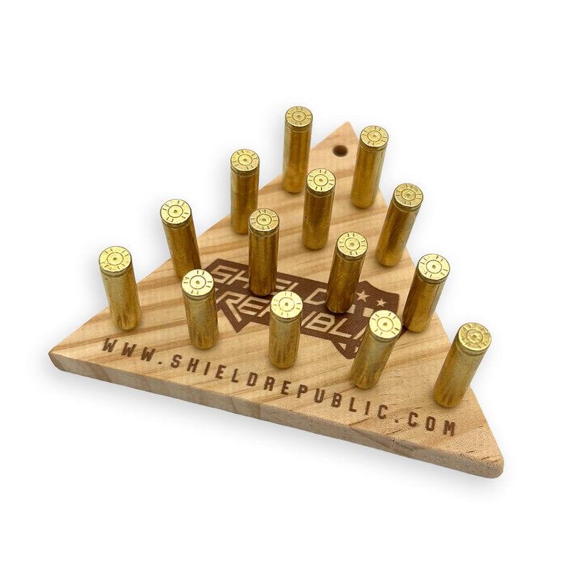 Load image into Gallery viewer, Shield Republic Pew Pew Peg Puzzle