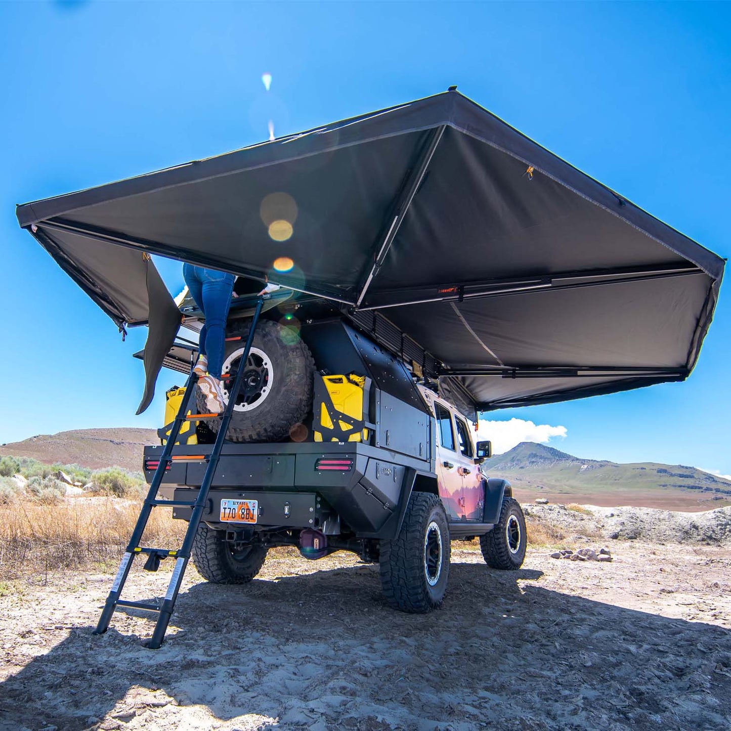 23Zero Peregrine PRO 6 ARM Freestanding 270-Degree Awning