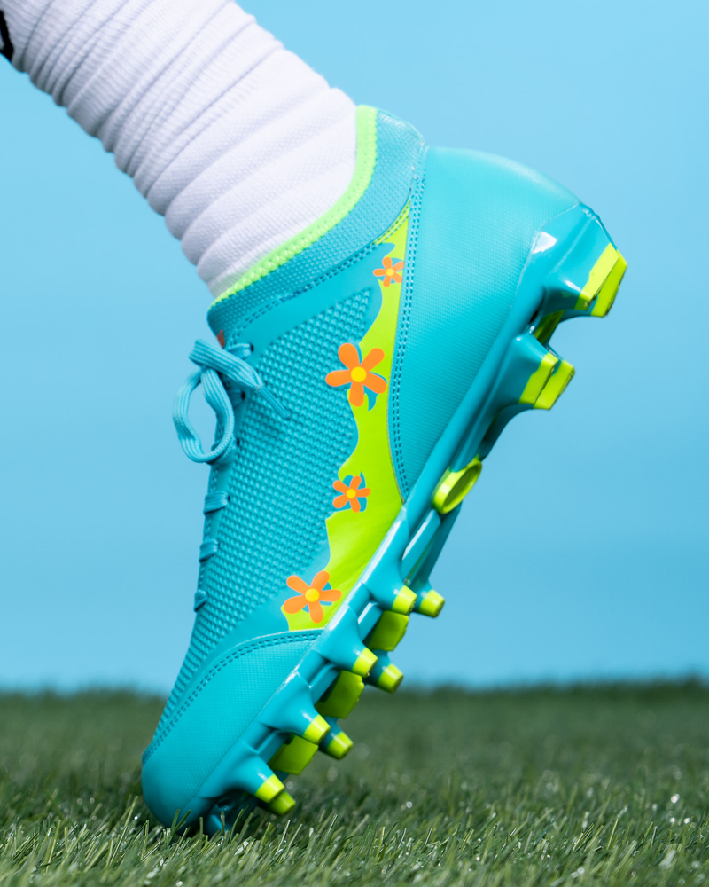 Load image into Gallery viewer, Scooby-Doo Youth Football Cleats - Velocity 3.0 by Phenom Elite