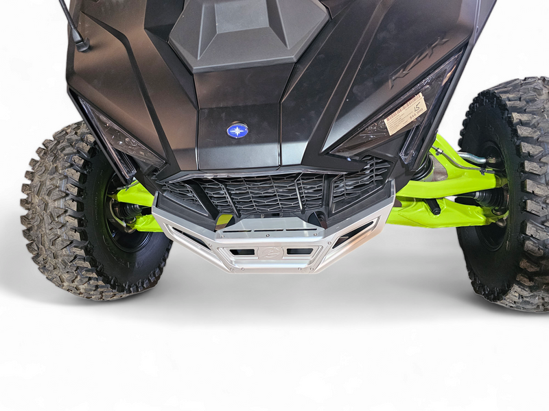 Load image into Gallery viewer, 2022-2025 Polaris RZR Pro R, Pro S, Turbo R Machined Billet Front Winch Bumper (Clear Anodize)