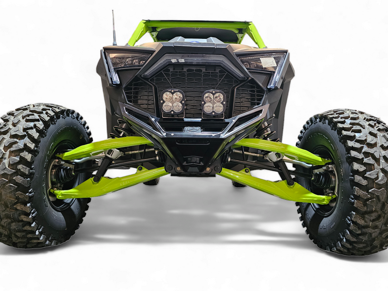 Load image into Gallery viewer, 2022-2025 Polaris RZR Pro R, Pro S, Turbo R Machined Billet Front Winch Bumper (Black Anodize)