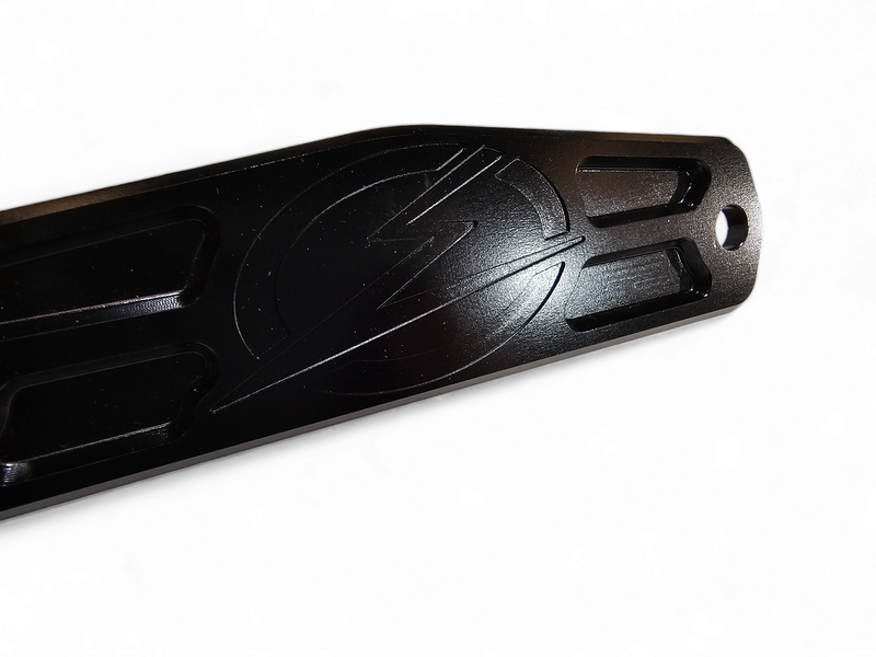 Load image into Gallery viewer, Elektric Offroad Designs UTV Winch Fairlead Cover Plate | Black