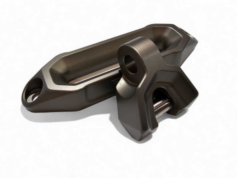 Load image into Gallery viewer, Elektric Offroad Designs UTV Winch Fairlead and Hook (Gunmetal)
