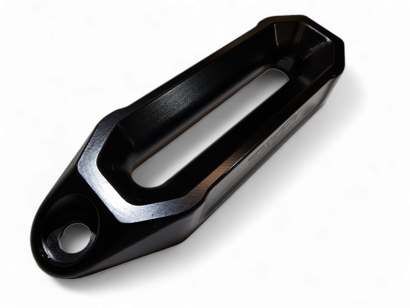 Load image into Gallery viewer, Elektric Offroad Designs UTV Winch Fairlead and Hook (Black)