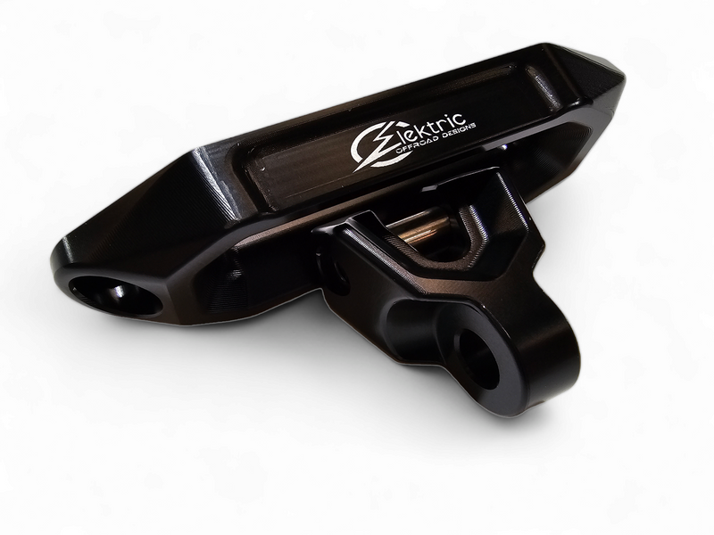 Load image into Gallery viewer, Elektric Offroad Designs UTV Winch Fairlead and Hook (Black)