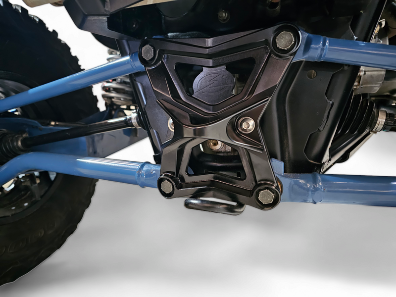 Load image into Gallery viewer, 2020-2024 Polaris RZR Pro XP Radius Rod Plate with Tow Hook Black