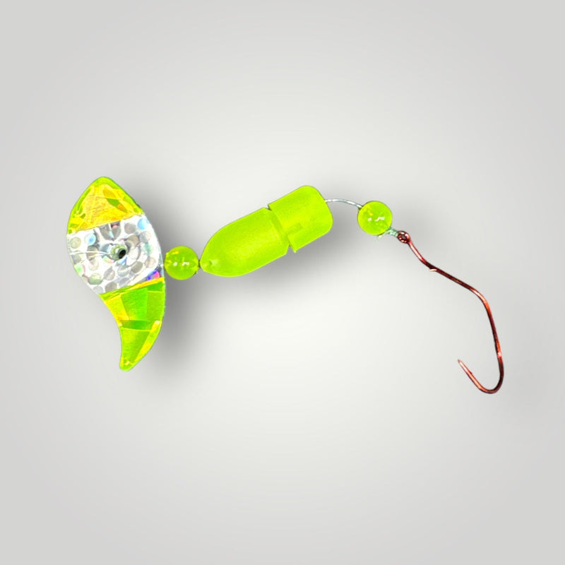 Load image into Gallery viewer, Scent Bullet Vortex Walleye Rig
