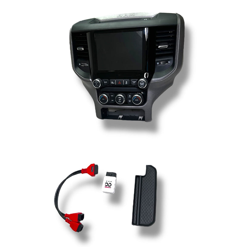 Load image into Gallery viewer, 2019-2024 RAM DT 1500 UBL Uconnect 5 Upgrade kit with 8.4-inch Touchscreen including Wireless Apple CarPlay / Android Auto