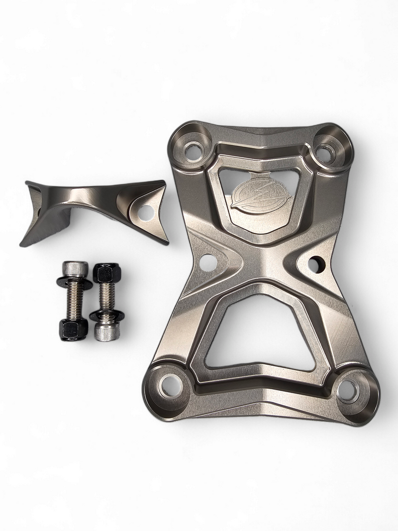 Load image into Gallery viewer, 2022-2025 Polaris RZR Turbo R/Pro R EOD Radius Rod Plate with Tow Hook Gunmetal