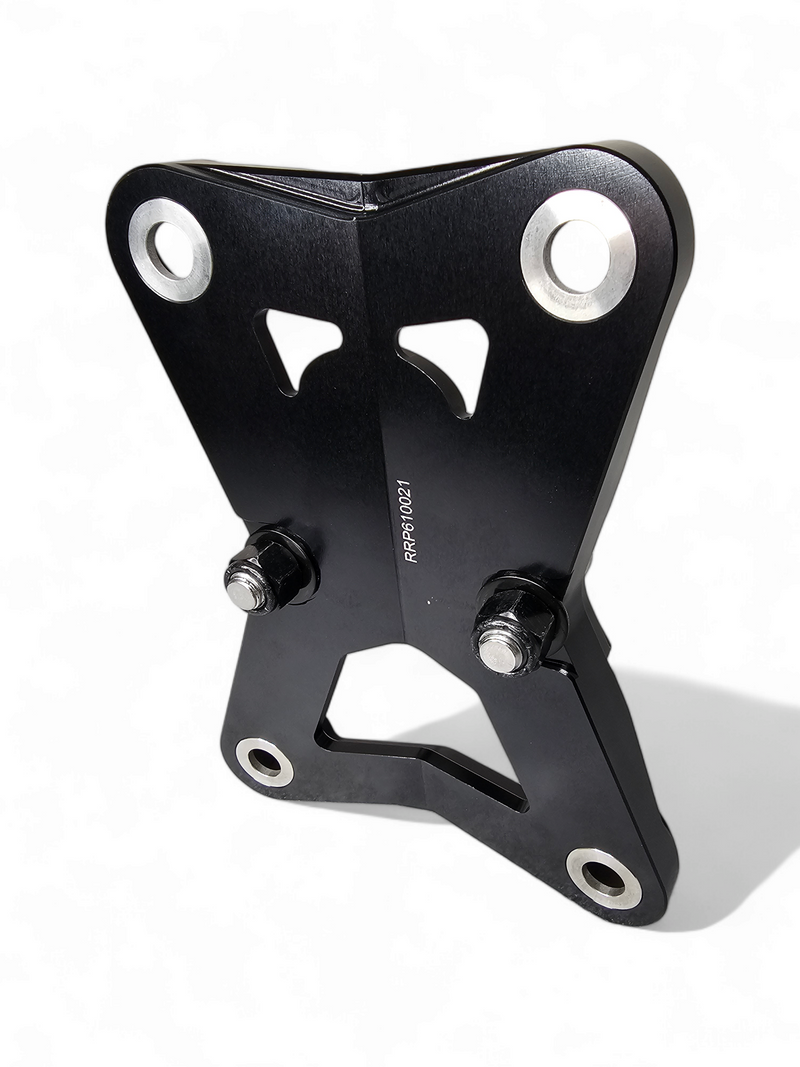 Load image into Gallery viewer, 2022-2025 Polaris RZR Turbo R/Pro R Radius Rod Plate with Tow Hook Black