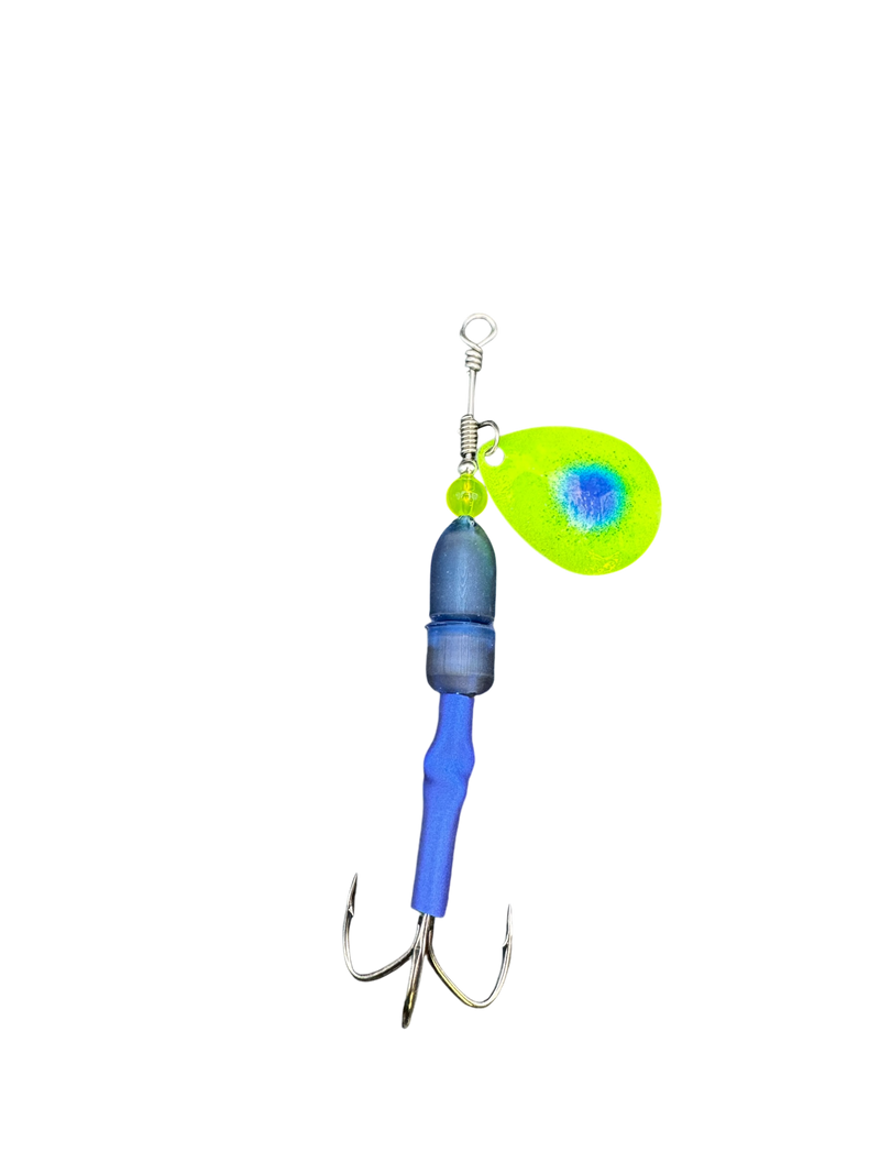 Load image into Gallery viewer, Scent Bullet Salmon Spinner ™