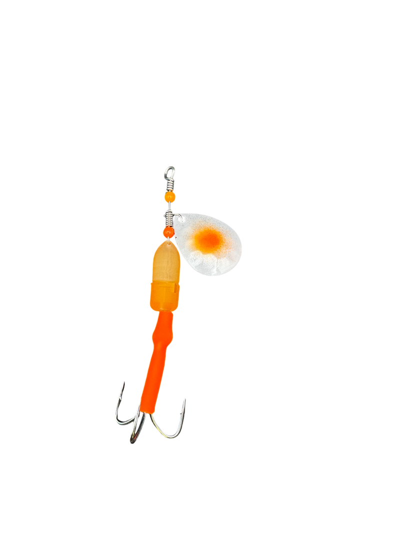 Load image into Gallery viewer, Scent Bullet Salmon Spinner ™
