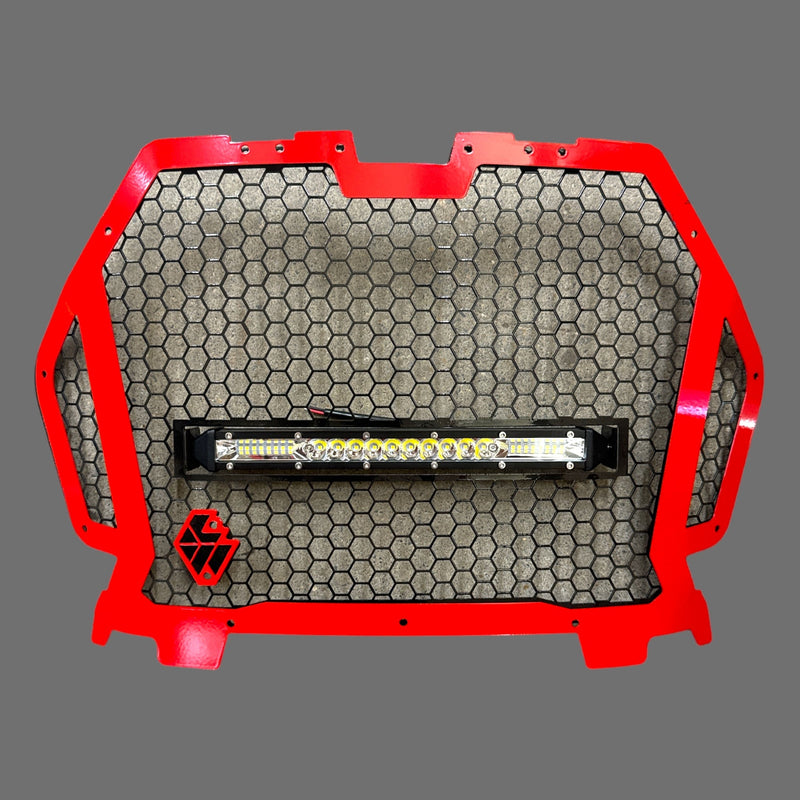 Load image into Gallery viewer, Aftermarket Snap In Grille with Light Bar