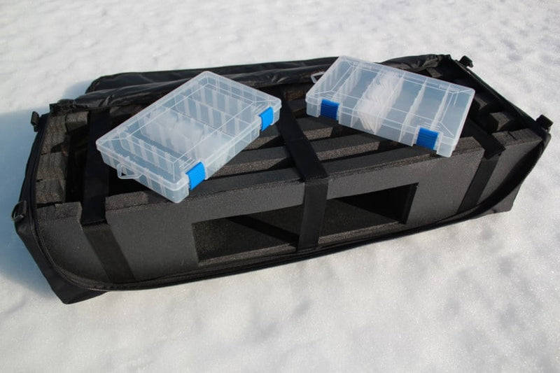 Load image into Gallery viewer, 35" Ice Fishing Combo Rod & Reel Tackle Bag