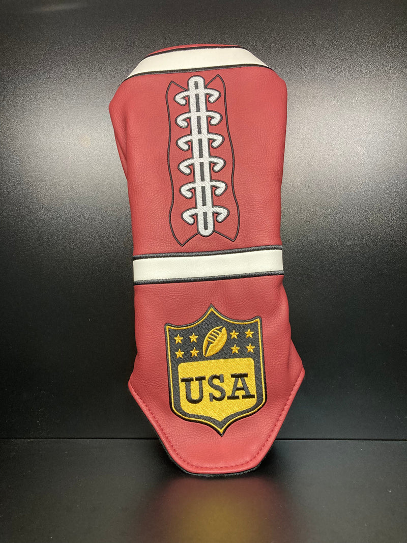 Load image into Gallery viewer, Pigskin Leather Football Headcover